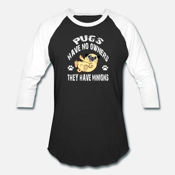 pugs have no owners they have minions t shirt men customized tee shirt round neck clothing graphic comical spring slim shirt
pugs have no owners they have minions t shirt men customized tee shirt round neck clothing graphic comical spring slim shirt