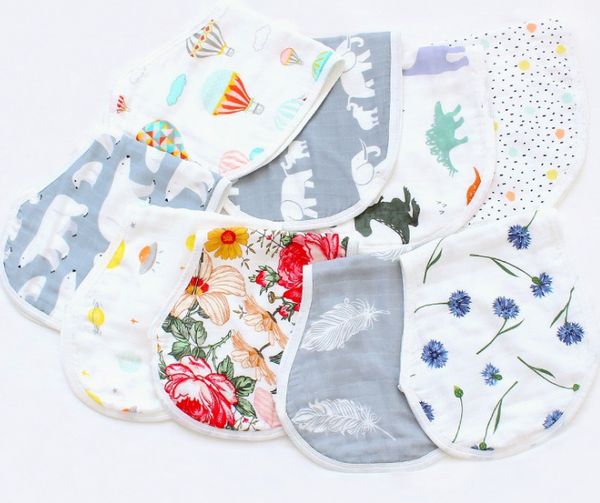 the latest model of 53x23cm baby bib 360 degree baby big bib six-layer bamboo cotton gauze saliva towel, baby towel, ing
the latest model of 53x23cm baby bib 360 degree baby big bib six-layer bamboo cotton gauze saliva towel, baby towel, ing