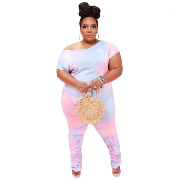 tie dye костюмы вскользь с коротким рукавом top полный stacked брюки женщина 2pcs комплектов одежды женщин костюмы мода, Gray
tie dye костюмы вскользь с коротким рукавом top полный stacked брюки женщина 2pcs комплектов одежды женщин костюмы мода, Gray