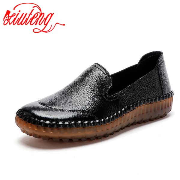 xiuteng summer 2020 new comfortable casual leather mother shoes hand genuine leather single shoes soft bottom women's, Black
xiuteng summer 2020 new comfortable casual leather mother shoes hand genuine leather single shoes soft bottom women's, Black