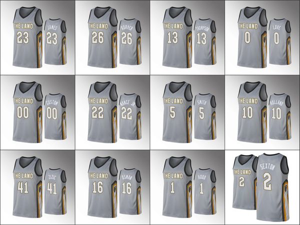 cleveland cavaliers men kevin love andre drummond j.r. smith ante zizic collin sexton nba gray city custom jersey, Black
cleveland cavaliers men kevin love andre drummond j.r. smith ante zizic collin sexton nba gray city custom jersey, Black