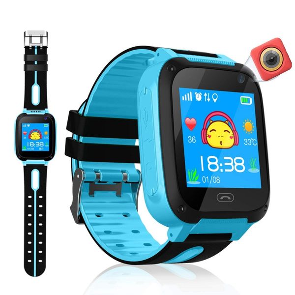 waterproof kids smart watch micro sim card call tracker child camera anti-lost position alarm smart watch, Blue
waterproof kids smart watch micro sim card call tracker child camera anti-lost position alarm smart watch, Blue