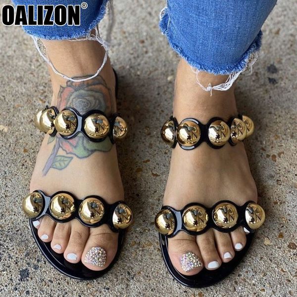 vintage style summer women metal pearly bead casual peep toe loafers mules lady mujer flat female gladiator slippers shoes r298, Black
vintage style summer women metal pearly bead casual peep toe loafers mules lady mujer flat female gladiator slippers shoes r298, Black