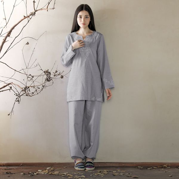 yoga outfits women tai chi kungfu martial arts uniforms linen loose wide leg pant+sweatshirt jogger casual fitness outfit set activewear, White;red
yoga outfits women tai chi kungfu martial arts uniforms linen loose wide leg pant+sweatshirt jogger casual fitness outfit set activewear, White;red