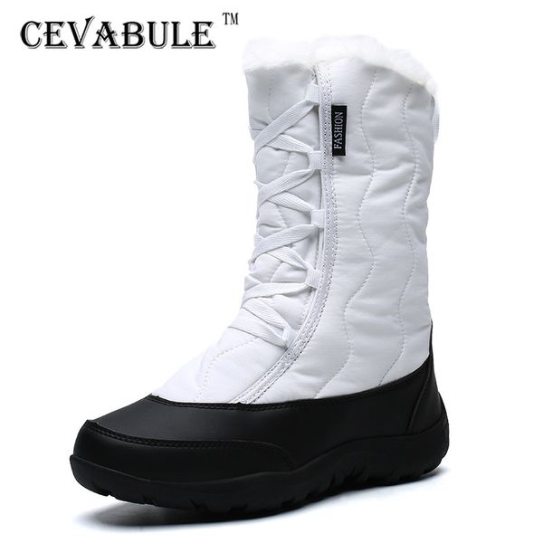 cevablue outdoor snow boots women's winter waterproof non-slip new cotton boots warm women's shoes waterproof lch-mq14, Black
cevablue outdoor snow boots women's winter waterproof non-slip new cotton boots warm women's shoes waterproof lch-mq14, Black