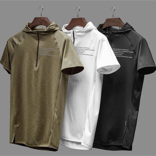 mens sports hooded vest tank fitness running loose training cotton sweat absorption and ventilation, White;black
mens sports hooded vest tank fitness running loose training cotton sweat absorption and ventilation, White;black