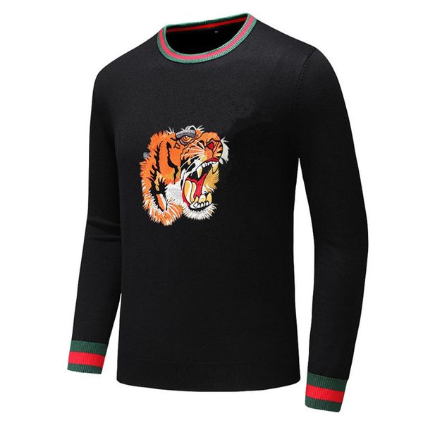 mens sweatshirts with letters spring brand sweater for mens thin wool embroidery tiger pullover clothing men sweater, White;black
mens sweatshirts with letters spring brand sweater for mens thin wool embroidery tiger pullover clothing men sweater, White;black