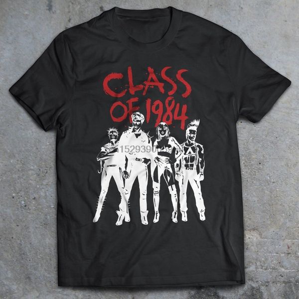class of 1984 t shirt cult punk movie horror shirt 80s horror fear teenage head