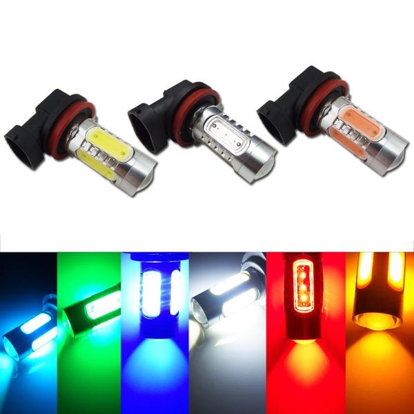 2x white / amber / blue ice blue green red 7.5w cob led h8 h11 bulbs for car fog running lights replacement
2x white / amber / blue ice blue green red 7.5w cob led h8 h11 bulbs for car fog running lights replacement