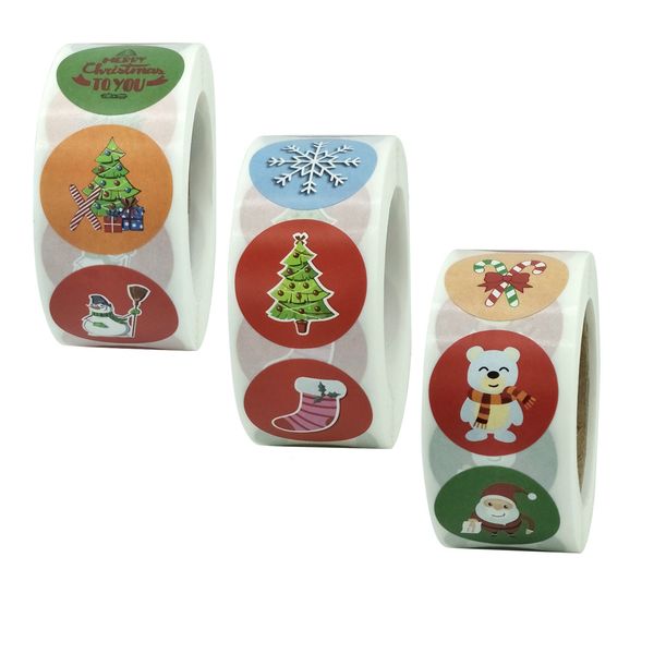 500pcs/roll merry christma theme stickers chrome paper round seal label tag cartoon santas snowman deer tree 1 inch decorative stcikers
500pcs/roll merry christma theme stickers chrome paper round seal label tag cartoon santas snowman deer tree 1 inch decorative stcikers