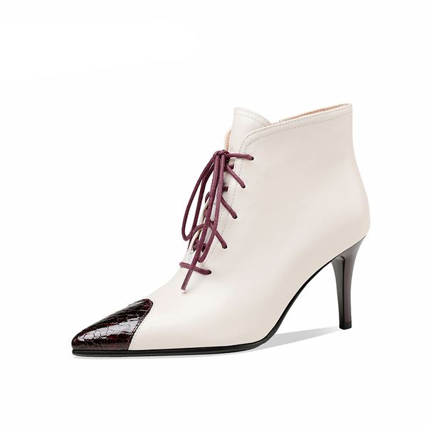 2020 genuine leather boots thin high heels pointed toe ankle boots autumn winter fashion women boots pink, Black
2020 genuine leather boots thin high heels pointed toe ankle boots autumn winter fashion women boots pink, Black