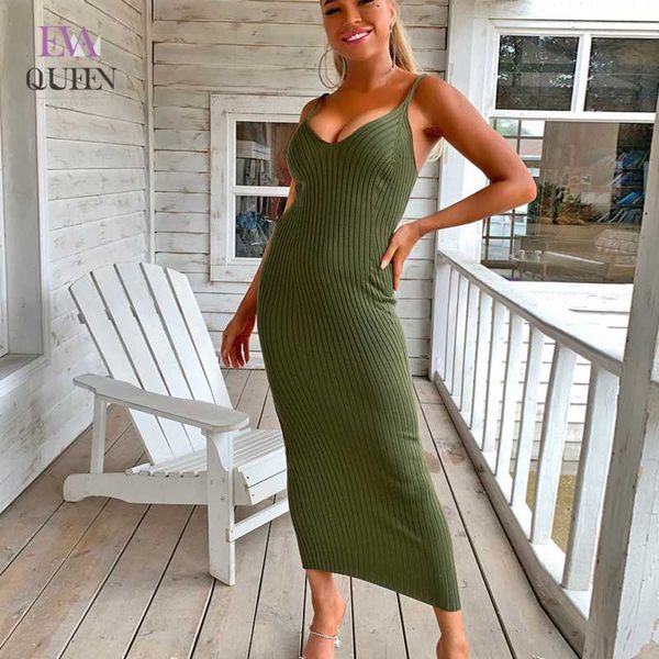 casual dresses evaqueen v neck green stripe knitted sweater dress women srtrap sleeveless elegant bodycon female summer midi, Black;gray
casual dresses evaqueen v neck green stripe knitted sweater dress women srtrap sleeveless elegant bodycon female summer midi, Black;gray