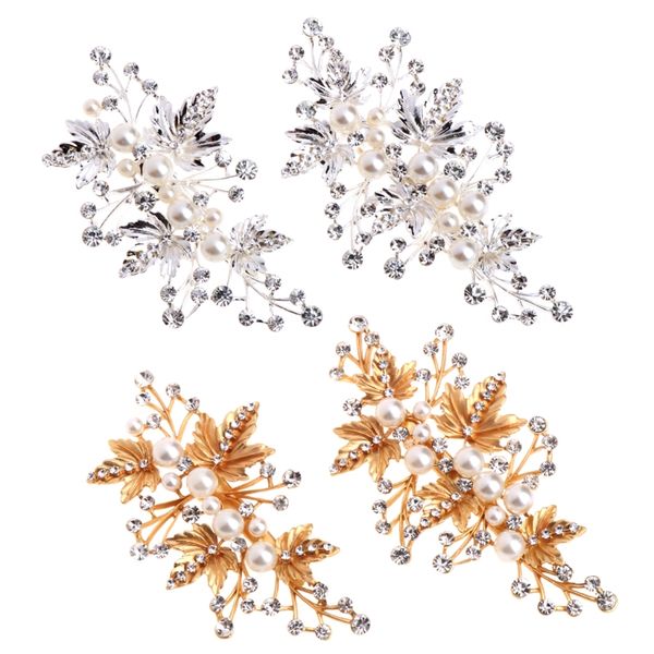 2pcs bride hair clips wedding rhinestone alloy accessories jewelry bridal pins, Golden;silver
2pcs bride hair clips wedding rhinestone alloy accessories jewelry bridal pins, Golden;silver