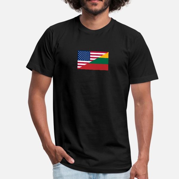 american lithuanian hybrid flag design t shirt men printed tee shirt round neck pictures gift authentic summer style novelty shirt
american lithuanian hybrid flag design t shirt men printed tee shirt round neck pictures gift authentic summer style novelty shirt