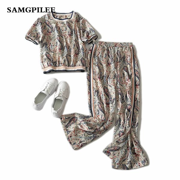 two piece set women short sleeve women's set chiffon flare sleeve pant crop women's suits summer clothes for women, Gray
two piece set women short sleeve women's set chiffon flare sleeve pant crop women's suits summer clothes for women, Gray