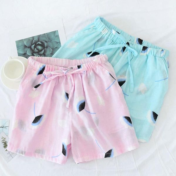printed pajamas for women cute cotton gauze home pants short sleep bottoms summer lounge beach pants sleep wear pijama mujer, Black;red
printed pajamas for women cute cotton gauze home pants short sleep bottoms summer lounge beach pants sleep wear pijama mujer, Black;red