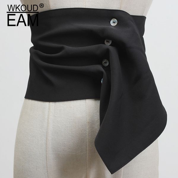 2020 новый женский костюм ткань корсет пояс повседневный irregualr широкий waistband дамы эластичный ремень конструктора высокого качества м, Black;brown
2020 новый женский костюм ткань корсет пояс повседневный irregualr широкий waistband дамы эластичный ремень конструктора высокого качества м, Black;brown