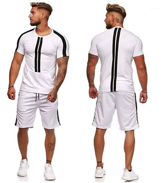 piece set casual short sleeve crew neck shorts summer mens tracksuits designer striped panelled two, Gray
piece set casual short sleeve crew neck shorts summer mens tracksuits designer striped panelled two, Gray