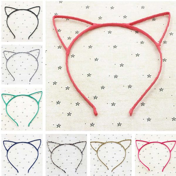 epecket dhl new super cute cat ear headband cat ear headdress datg11 hair jewelry headbands, Silver 
epecket dhl new super cute cat ear headband cat ear headdress datg11 hair jewelry headbands, Silver
