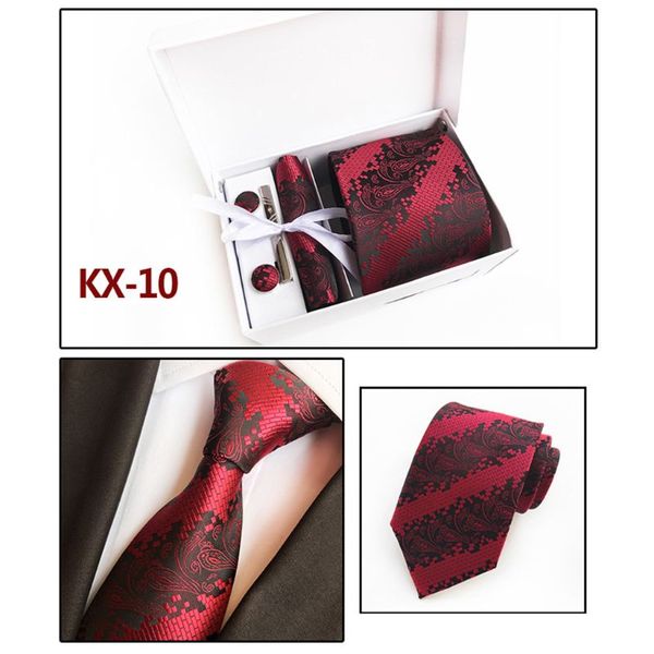 6pcs men paisley floral woven necktie cufflink handkerchief tie clip set business wedding party costume valentines gift 20 color, Black;gray
6pcs men paisley floral woven necktie cufflink handkerchief tie clip set business wedding party costume valentines gift 20 color, Black;gray