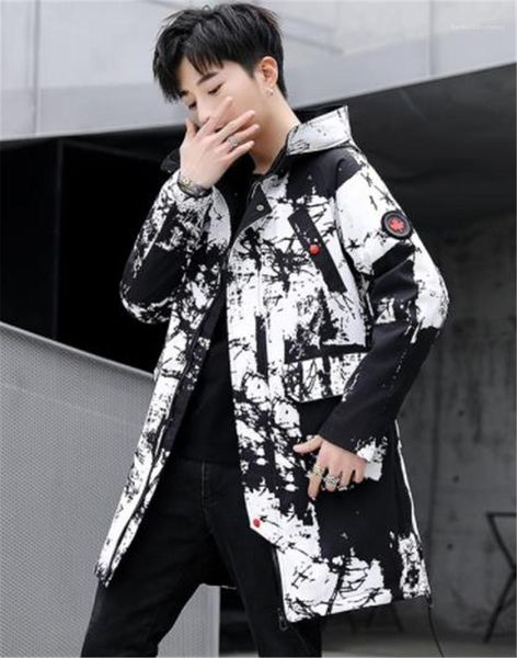 coat ink print long sleeve turtle neck coat casual hooded epaulet decrotion men clothes han edition men, Black;brown
coat ink print long sleeve turtle neck coat casual hooded epaulet decrotion men clothes han edition men, Black;brown