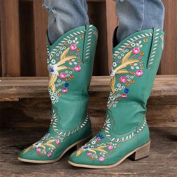 embroidery boots women western boots corral cowboy floral wide calf green vintage slip on, Black
embroidery boots women western boots corral cowboy floral wide calf green vintage slip on, Black