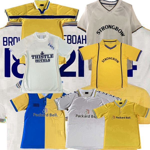 retro classic 1978 1998 1995 1996 1999 2000 2001 leeds soccer jerseys united yeboah smith retro football shirt, Black;yellow
retro classic 1978 1998 1995 1996 1999 2000 2001 leeds soccer jerseys united yeboah smith retro football shirt, Black;yellow