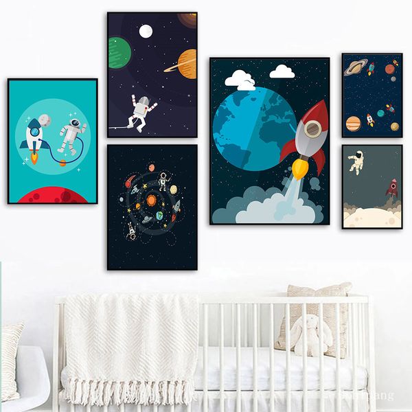 nordic poster space nursery posters for boys astronaut rocket canvas painting wall art moon wall pictures for baby bedroom decor
nordic poster space nursery posters for boys astronaut rocket canvas painting wall art moon wall pictures for baby bedroom decor