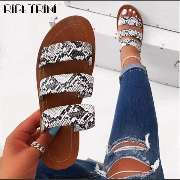 ribetrini retro lady open toe sewing flat shoes summer snake print women slippers outdoor beach casual summer slippers, Black
ribetrini retro lady open toe sewing flat shoes summer snake print women slippers outdoor beach casual summer slippers, Black