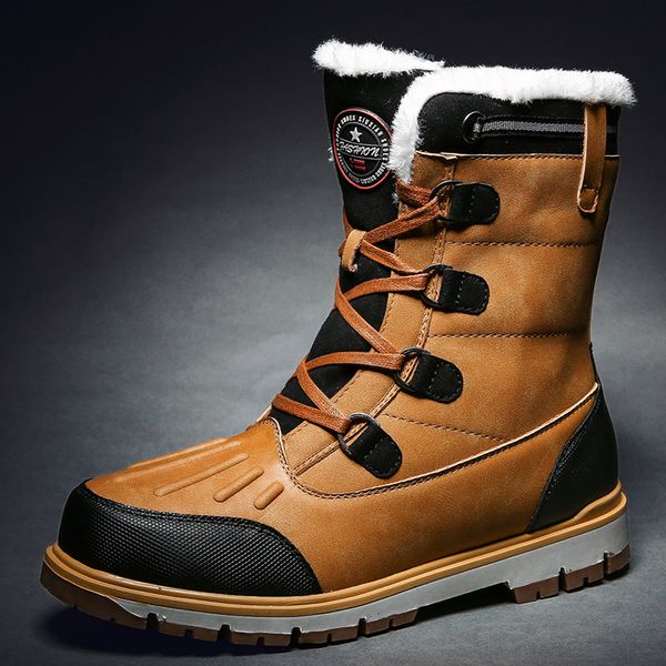 boots 2021 winter men plus velvet keep warm snow hombre genuine leather thicken classic outdoor cuturno masculino 47, Black
boots 2021 winter men plus velvet keep warm snow hombre genuine leather thicken classic outdoor cuturno masculino 47, Black