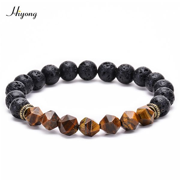 beaded, strands hiyong 8mm natural lava rock stone bracelet for men women faceted tiger eye onyx beads elastic jewellery, Black
beaded, strands hiyong 8mm natural lava rock stone bracelet for men women faceted tiger eye onyx beads elastic jewellery, Black
