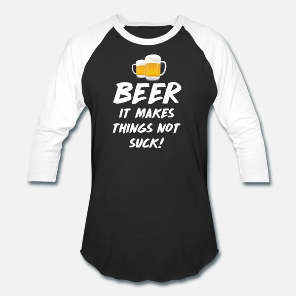 beer makes things not suck prints funny beer t shirt men printing 100% cotton crew neck pictures loose new fashion spring family shirt
beer makes things not suck prints funny beer t shirt men printing 100% cotton crew neck pictures loose new fashion spring family shirt
