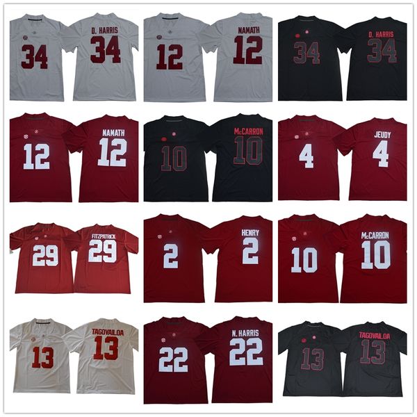 Alabama Crimson Tide stitched College Jersey 2 HURTS 4 Jerry Jeudy 12 Joe Namath 22 Najee Harris 10 McCARRON 34 Damien HARRIS
Alabama Crimson Tide stitched College Jersey 2 HURTS 4 Jerry Jeudy 12 Joe Namath 22 Najee Harris 10 McCARRON 34 Damien HARRIS