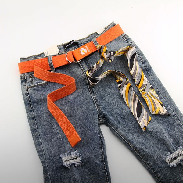 130cm new fashion solid color canvas belts metal double ring canvas waist belts casual waistband black white belt with ribbon, Black;brown
130cm new fashion solid color canvas belts metal double ring canvas waist belts casual waistband black white belt with ribbon, Black;brown