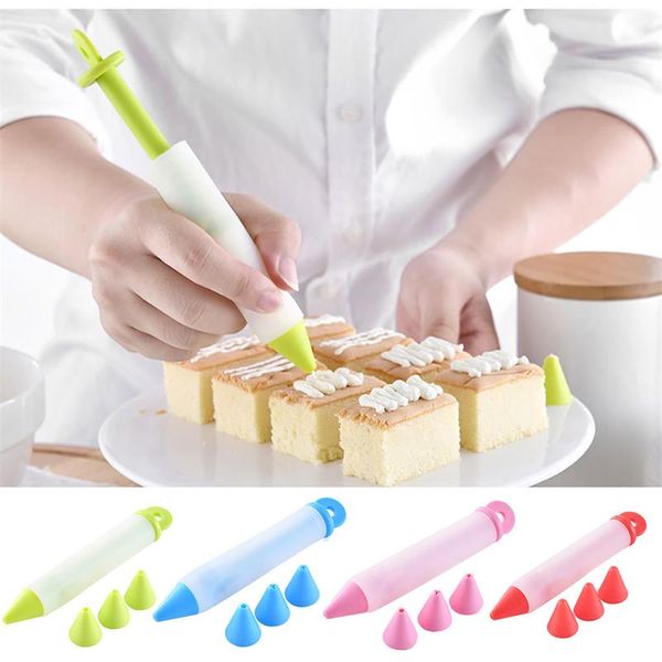 silicone food writing pen chocolate decorating tools cake mold cream cup cookie icing piping pastry nozzles kitchen accessories
silicone food writing pen chocolate decorating tools cake mold cream cup cookie icing piping pastry nozzles kitchen accessories