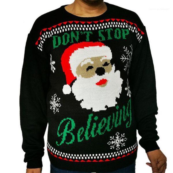 colorful designer sweater causal male pullover clothing ugly christmas sweater men winter long sleeve o neck, White;black
colorful designer sweater causal male pullover clothing ugly christmas sweater men winter long sleeve o neck, White;black