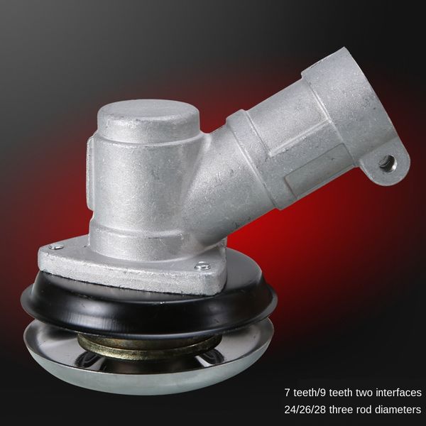 7/9 teeth brushcutter trimmer replace gear head gearhead gearbox 26mm/28mm round rod
7/9 teeth brushcutter trimmer replace gear head gearhead gearbox 26mm/28mm round rod