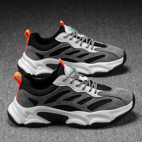 2020 new trendy men's sports shoes men's shoes breathable mesh trendy comfortable of the running casual, Black
2020 new trendy men's sports shoes men's shoes breathable mesh trendy comfortable of the running casual, Black