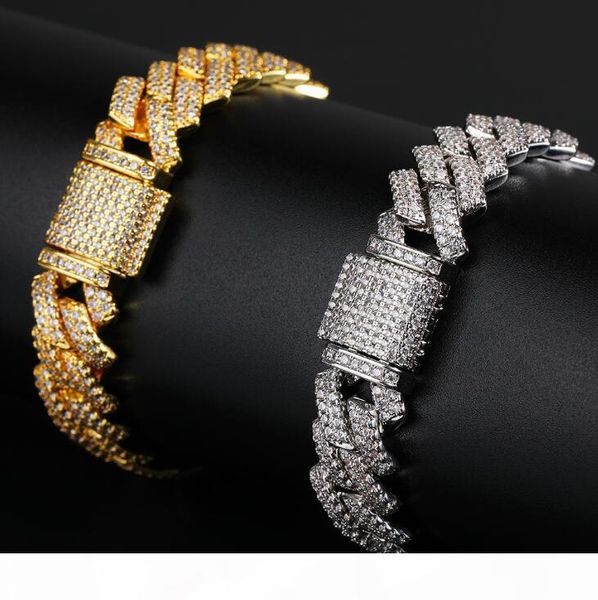 new color 20mm cuban link chains bracelets fashion hiphop jewelry 2 row rhinestones iced out bracelets for men 9inch designer bracelets, Black
new color 20mm cuban link chains bracelets fashion hiphop jewelry 2 row rhinestones iced out bracelets for men 9inch designer bracelets, Black