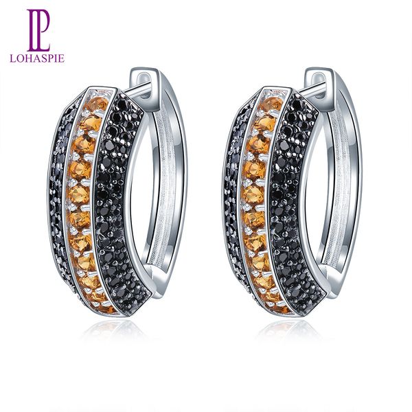 natural citrine hoop huggie earrings for women natural real gemstone black spinel 925 sterling silver fine elegant classic birthday jewelry, Golden;silver
natural citrine hoop huggie earrings for women natural real gemstone black spinel 925 sterling silver fine elegant classic birthday jewelry, Golden;silver