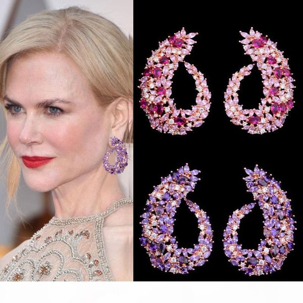 godki famous design popular geometry flower full mirco paved cubic zirconia wedding earring fashion jewelry, Silver
godki famous design popular geometry flower full mirco paved cubic zirconia wedding earring fashion jewelry, Silver