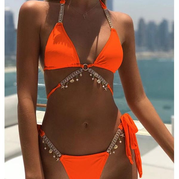 2020 diamond bikini swimwear women two piece swimsuit cross bikini set bandage bathing suit summer beach wear swimming suit, White;black
2020 diamond bikini swimwear women two piece swimsuit cross bikini set bandage bathing suit summer beach wear swimming suit, White;black