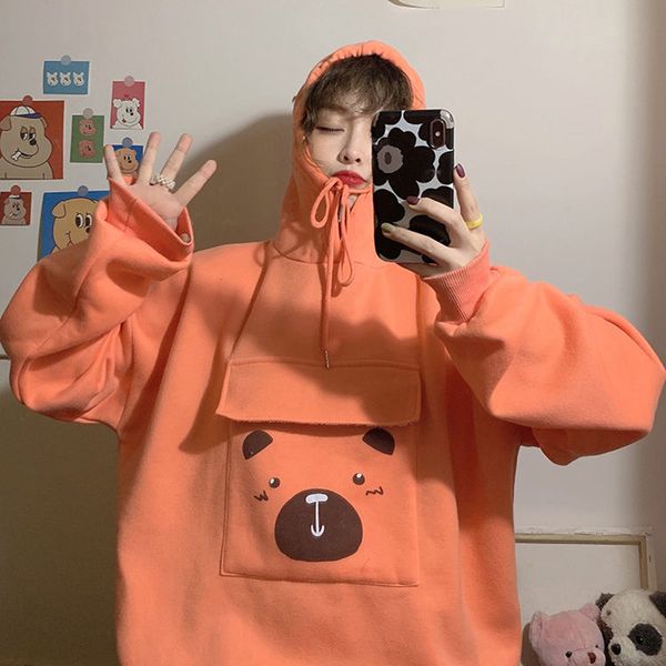 kawaii harajuku смешная мышь плюс размер симпатичные карманные толстовка толстовка осень и зима женские kawaii свободный топ с длинным рукав, Black
kawaii harajuku смешная мышь плюс размер симпатичные карманные толстовка толстовка осень и зима женские kawaii свободный топ с длинным рукав, Black