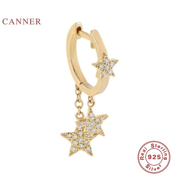 hoop & huggie canner five-pointed star earrings hoops 925 sterling silver for women diamond jewelry earring pendientes brincos, Golden;silver
hoop & huggie canner five-pointed star earrings hoops 925 sterling silver for women diamond jewelry earring pendientes brincos, Golden;silver