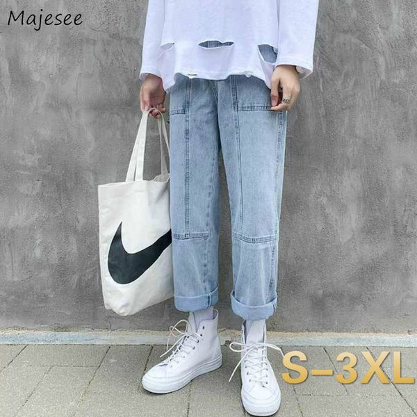 men jeans straight cargo thin loose ankle-length light-colored wide-leg stylish street-wear washed denim trousers all-match chic, Blue
men jeans straight cargo thin loose ankle-length light-colored wide-leg stylish street-wear washed denim trousers all-match chic, Blue