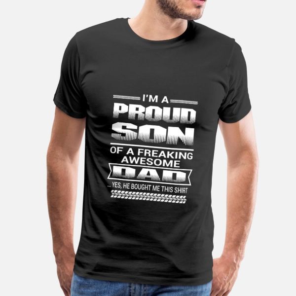 son proud son of an awesome dad t shirt men custom 100% cotton crew neck solid color graphic comical spring autumn pattern shirt
son proud son of an awesome dad t shirt men custom 100% cotton crew neck solid color graphic comical spring autumn pattern shirt