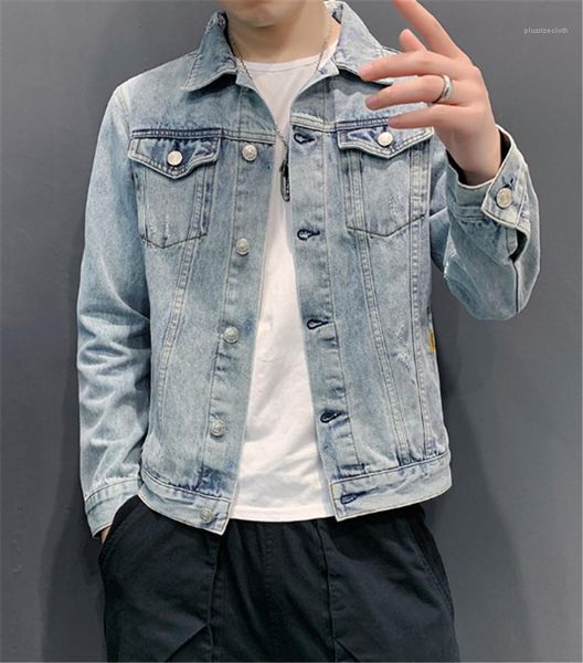 jeans jackets slim fit long sleeve fashion male coat casual spring male outwear mens hole pocket, Black;brown
jeans jackets slim fit long sleeve fashion male coat casual spring male outwear mens hole pocket, Black;brown
