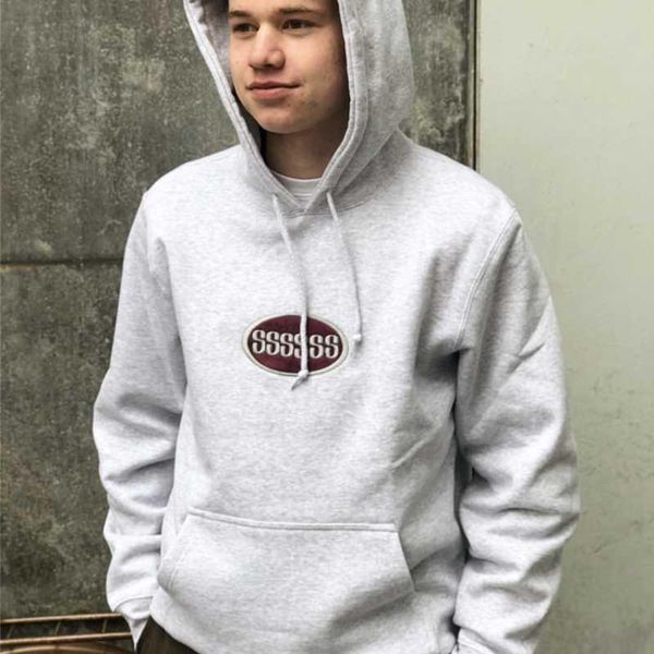 19fw oval applique logo embroidery hooded sweatshirt men women fashion casual pullover street skateboard hoodies hflswy316, Black
19fw oval applique logo embroidery hooded sweatshirt men women fashion casual pullover street skateboard hoodies hflswy316, Black
