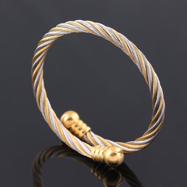 bangle men's and women's gold wire charm bolt nut titanium steel bracelets & bangles 2021 fashion jewelry, Black
bangle men's and women's gold wire charm bolt nut titanium steel bracelets & bangles 2021 fashion jewelry, Black