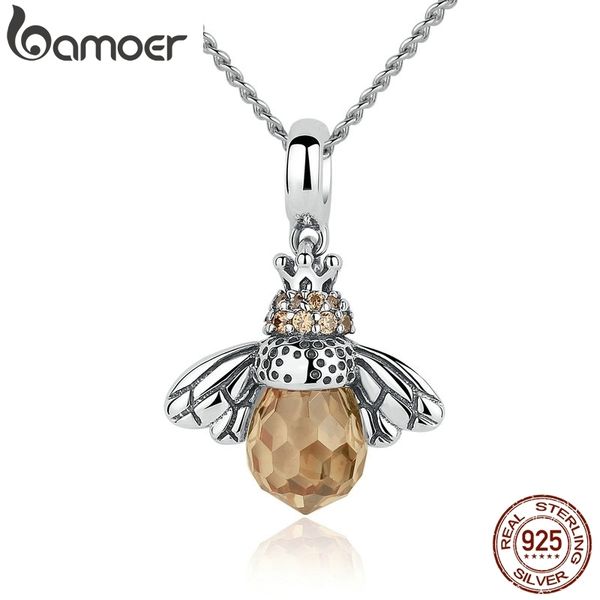 bamoer 925 sterling silver lovely orange bee animal pendants necklace for women fine jewelry cc035 y200810
bamoer 925 sterling silver lovely orange bee animal pendants necklace for women fine jewelry cc035 y200810